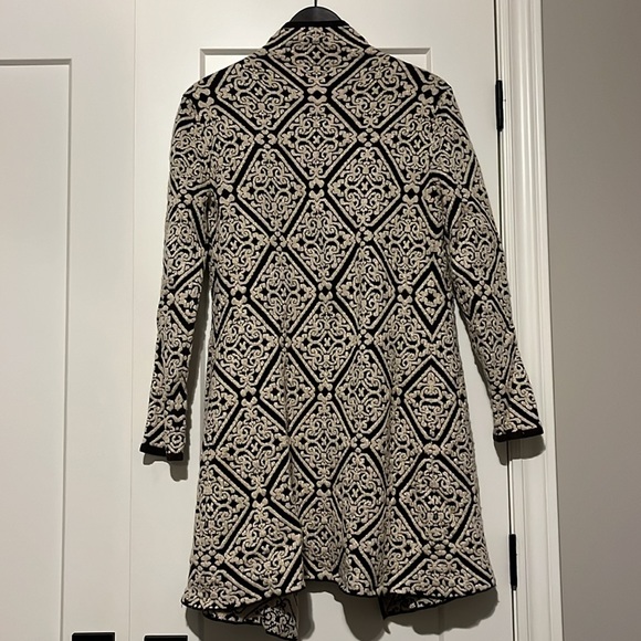 Long patterned cardigan - Picture 3 of 4